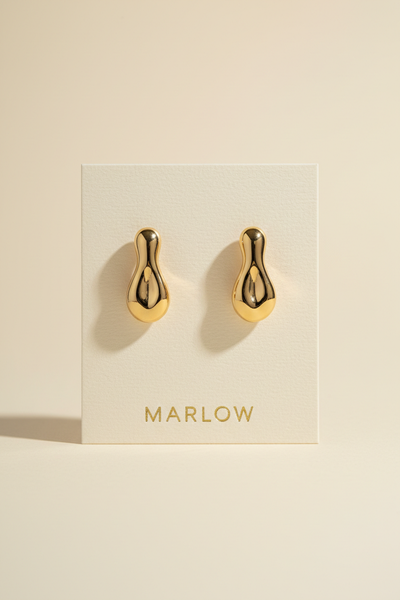 MARLOW Gold Earrings